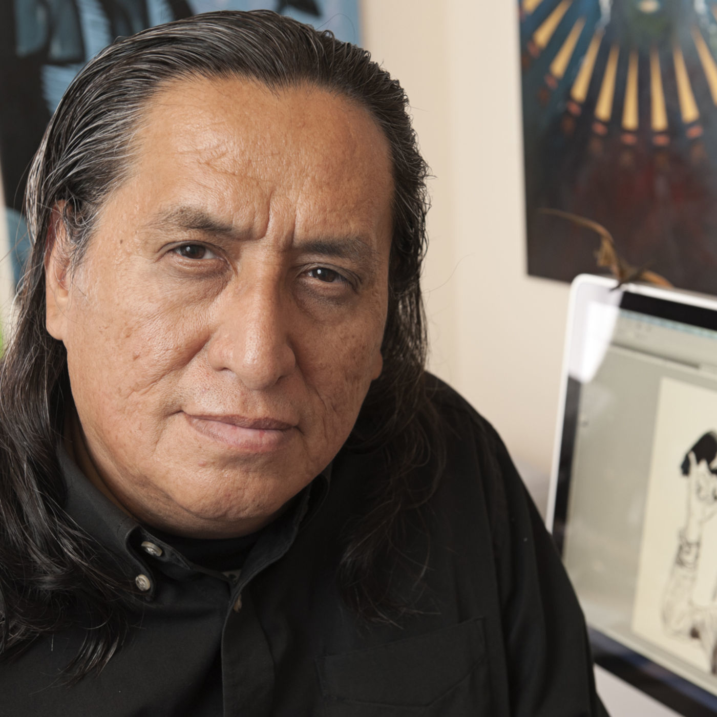 Flyover Folk Episode 12: Marty Two Bulls Sr. at The Intersection of Native Art and Politics